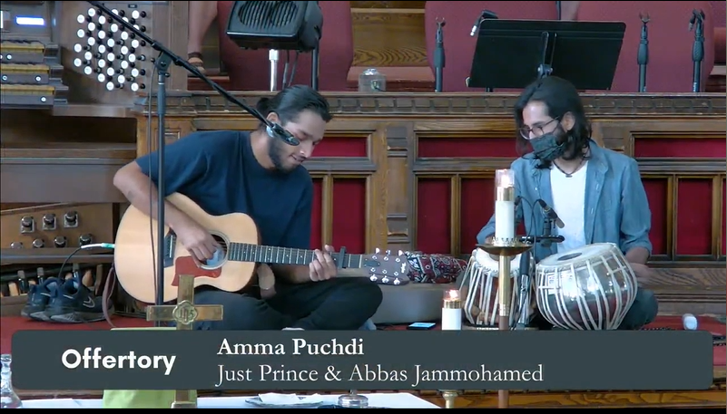 Just Prince and Abbas Jammohamed playing music at the Sanctuary