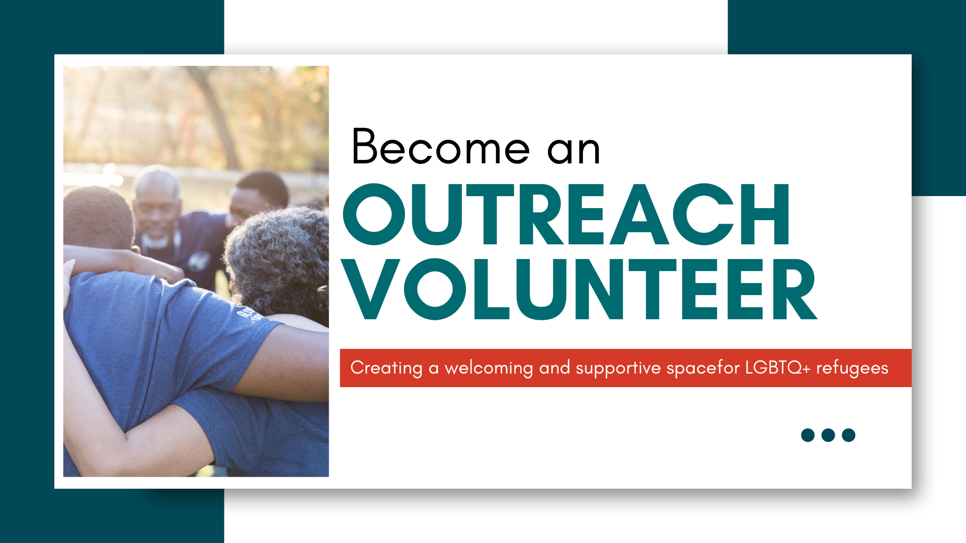 Become and Outreach volunteer